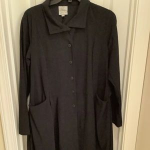 Spirit House Travel Jacket XS Lagenlook Artsy Witchcore Black Grunge